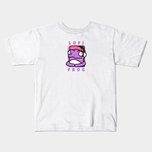 Lofi Frog Kids T-Shirt